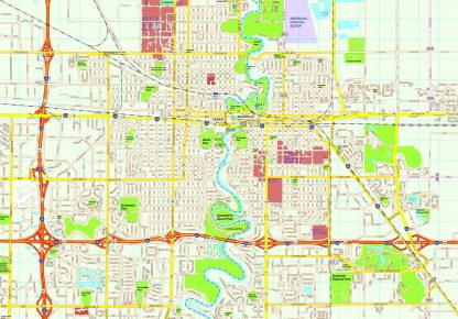 Fargo map