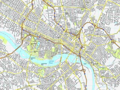 Richmond map