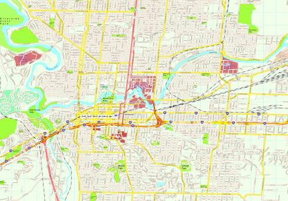 Spokane map