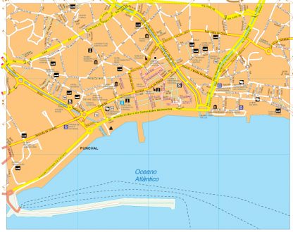 Funchal map