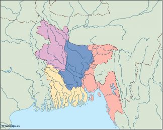 bangladesh blind map