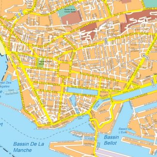 Le Havre Map – Netmaps. Mapas de España y del mundo