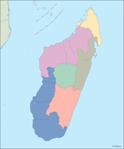 madagascar blind map