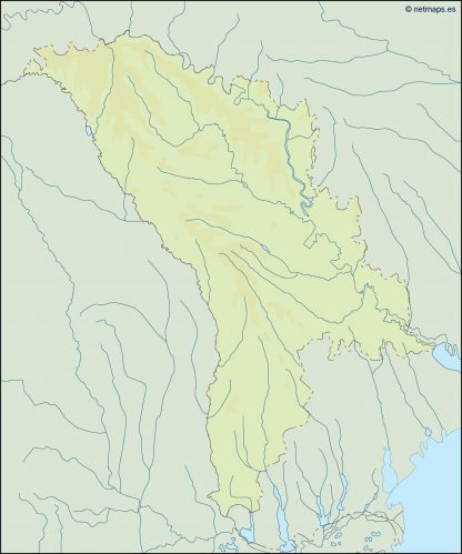 moldova illustrator map