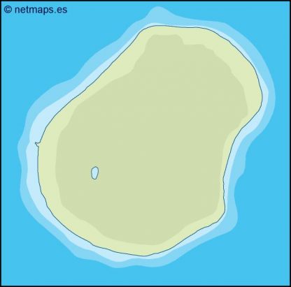 nauru illustrator map