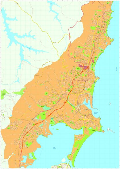 Wollongong Vector Maps