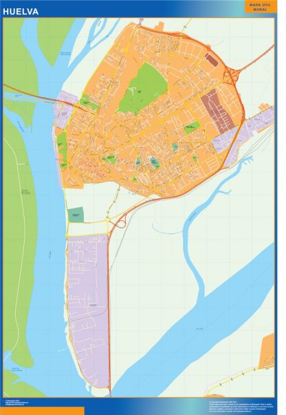 mapa vectorial huelva