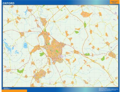 oxford vector map