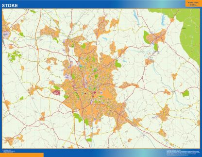 stoke vector map