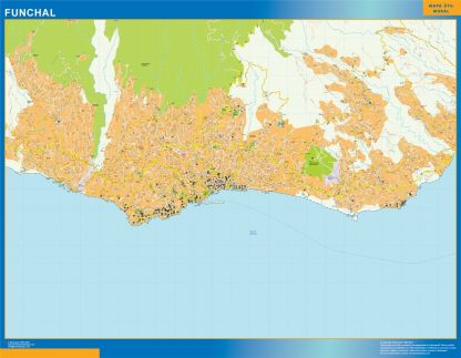 Funchal mapa