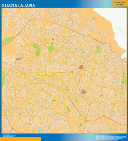 mapa Guadalajara centro