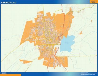 mapa Hermosillo