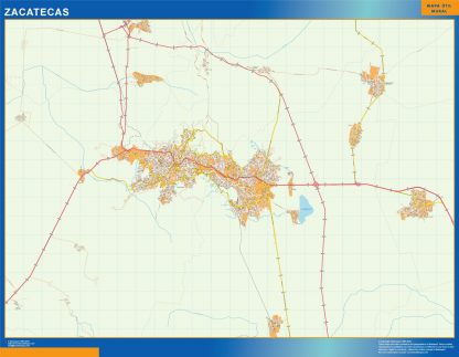 mapa Zacatecas