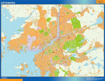 Magnetic map Goteborg