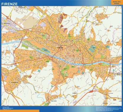 Mappa Magnetica Florencia