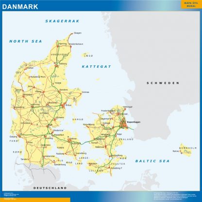 magnetic map denmark