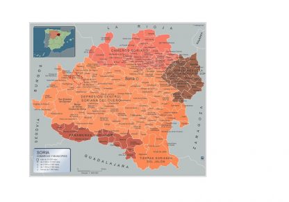 Mapa Municipios Soria