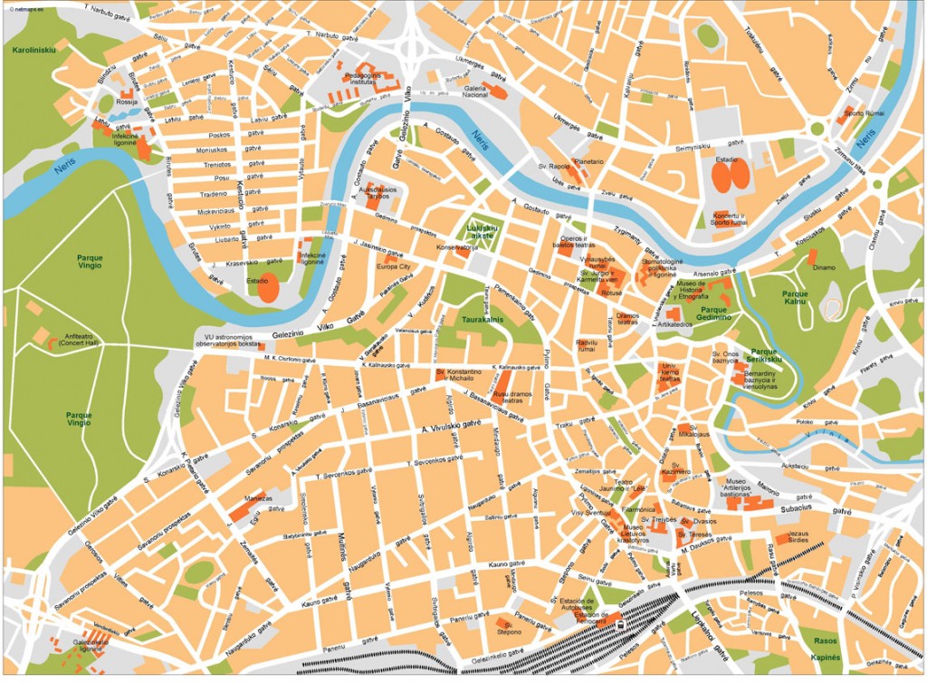 Mapas Ciudades Vector Netmaps Mapas De España Y Del Mundo 7518